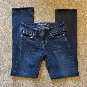 America Eagle Straight Leg Jeans Size 4